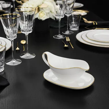 Plat de service Anmut Gold 20 cm, Blanc Villeroy & Boch