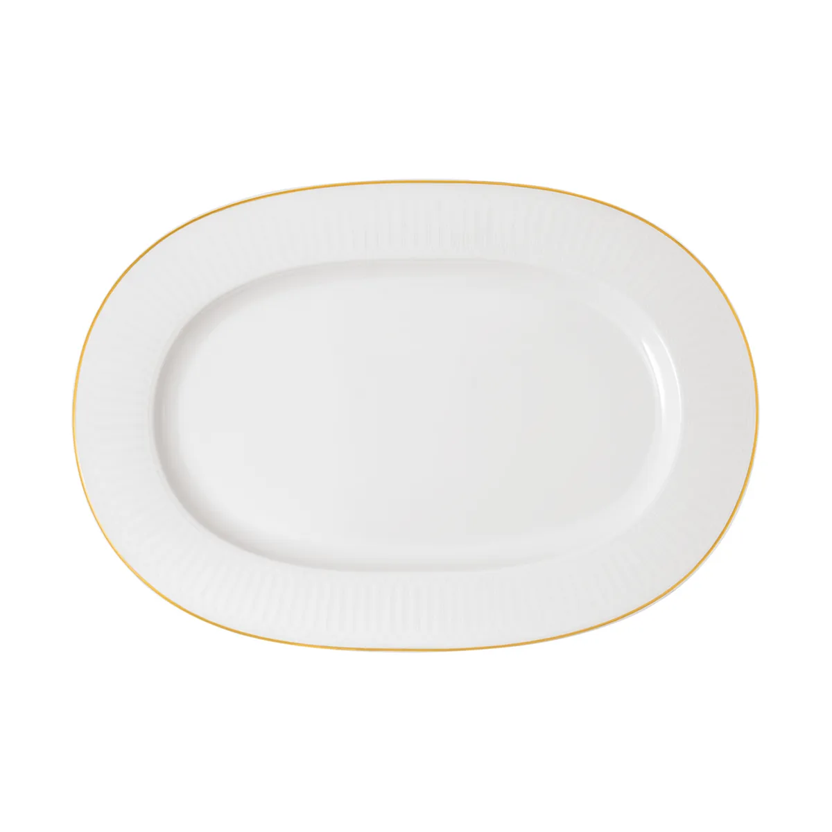 Plat de service Château Septfontaines 28,5x41,5 cm, Blanc-or Villeroy & Boch