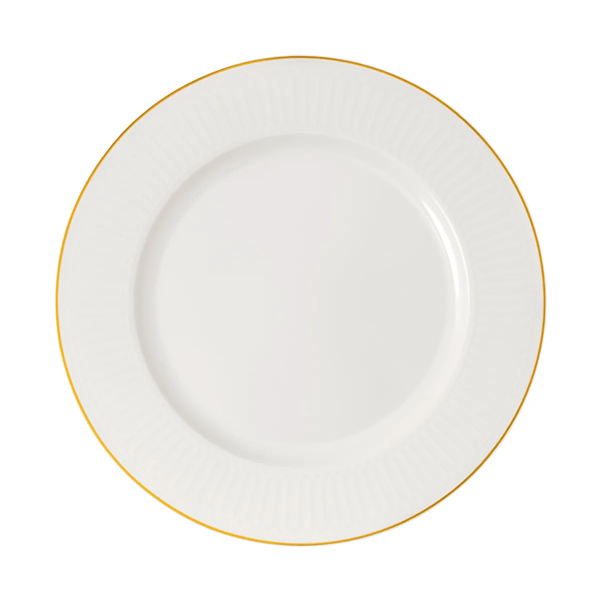 Plat de service Château Septfontaines Ø33,5 cm, Blanc-or Villeroy & Boch