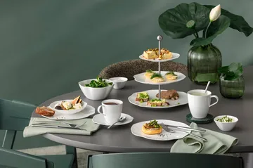 Pura présentoir à étages - Blanc, 3 niveaux - Villeroy & Boch