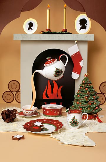 Sapin de Noël Toy's Delight avec boîte à musique - Blanc-rouge - Villeroy & Boch