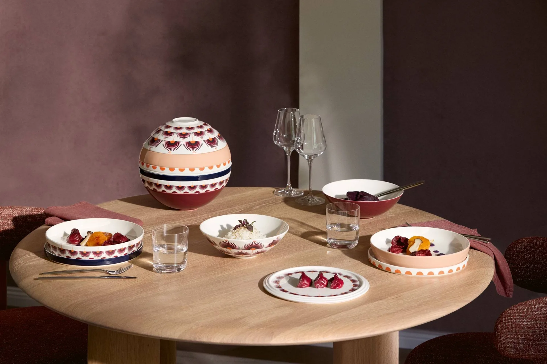 Service Iconic La Boule 7 Pièces, Kyoto Villeroy & Boch