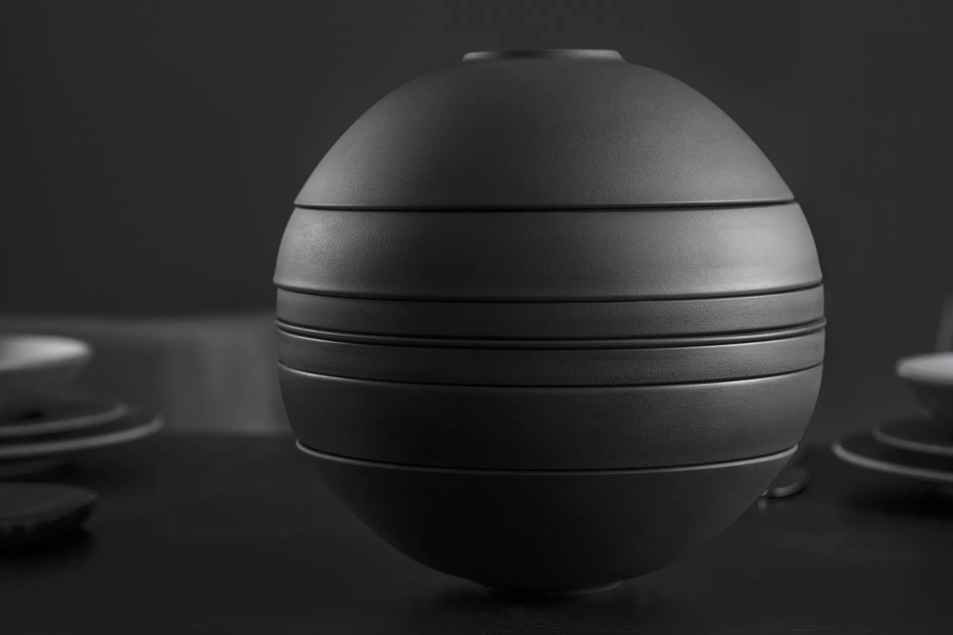 Service Iconic La Boule 7 Pièces, Noir Villeroy & Boch