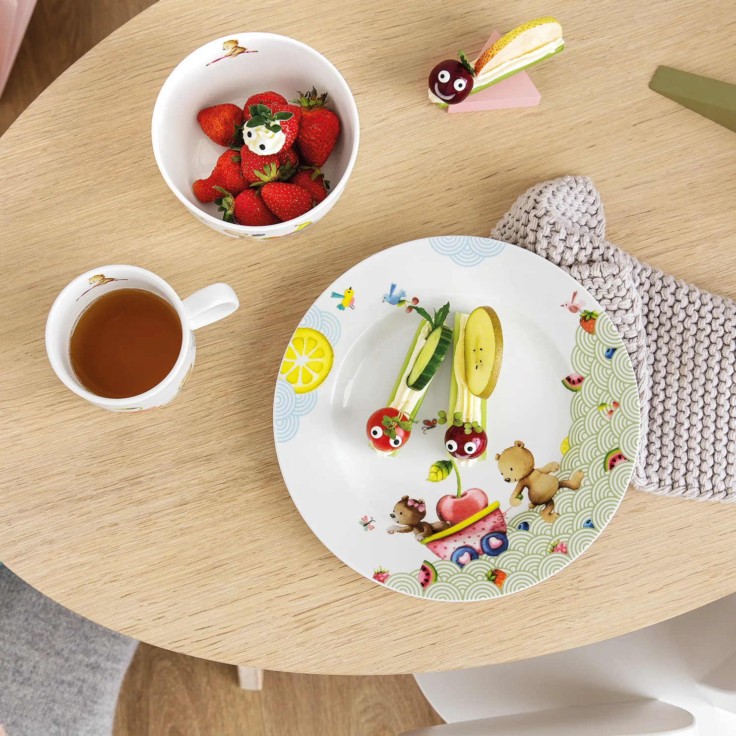 Service pour enfants et Couverts Hungry as a Bear, 7 Pièces Villeroy & Boch