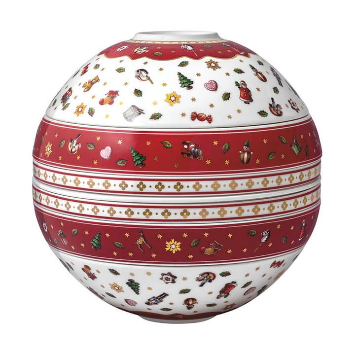 Service Toy's Delight La Boule 7 pièces - Blanc-rouge - Villeroy & Boch