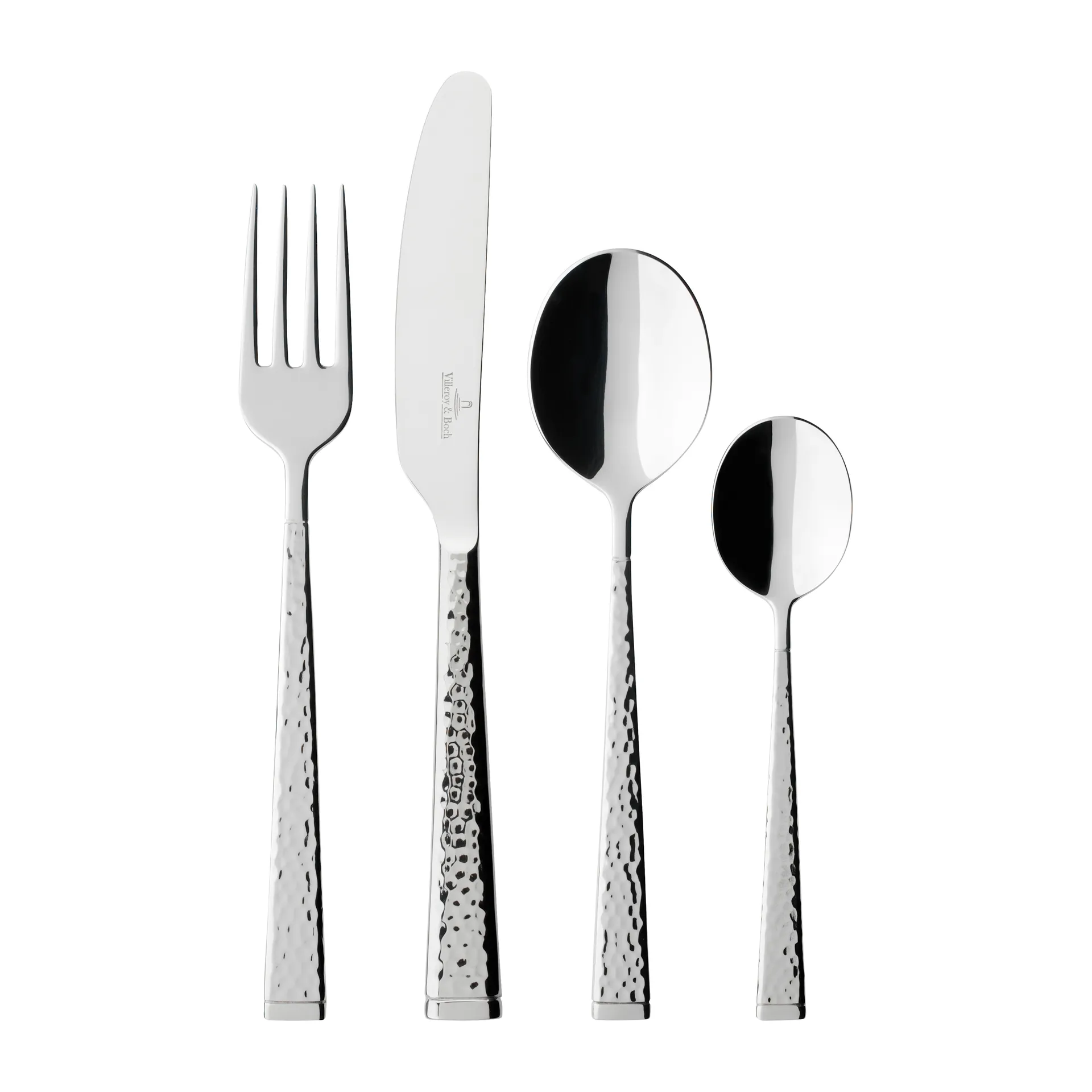 Set de couverts Blacksmith 24 pièces, Acier inoxydable Villeroy & Boch