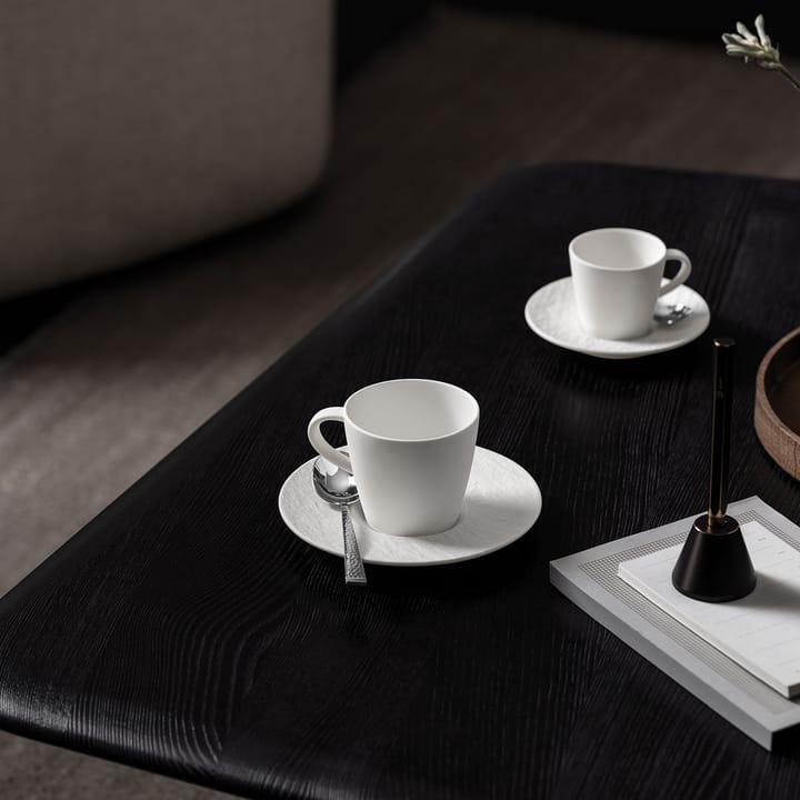 Soucoupe Manufacture Rock Ø15,5 cm, Blanc Villeroy & Boch
