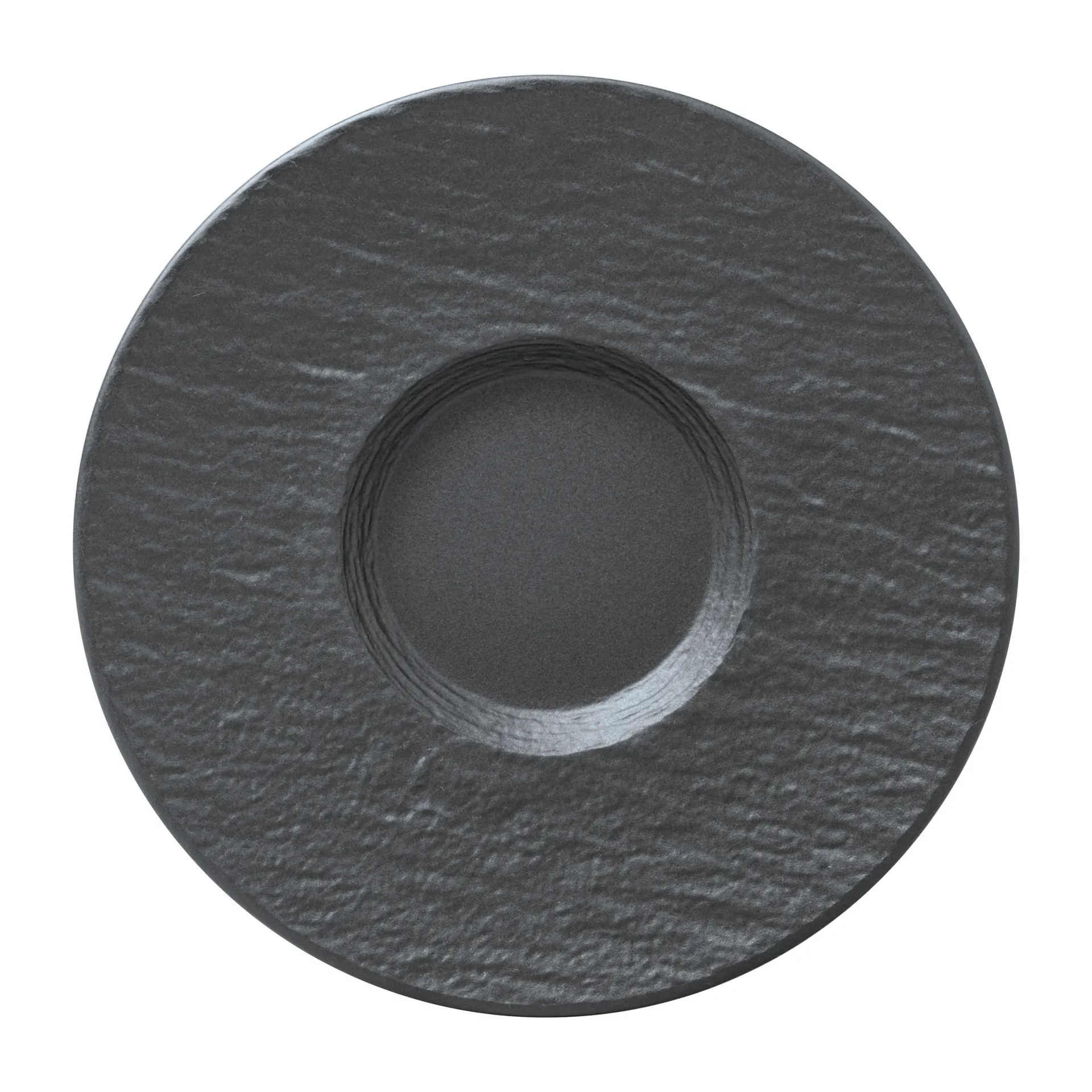 Soucoupe Manufacture Rock Ø15,5 cm, Noir Villeroy & Boch