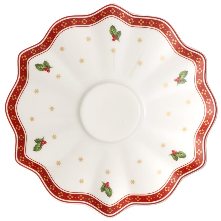 Sous-tasse pour tasse à café Toy's Delight Ø17,5 cm - Blanc-rouge - Villeroy & Boch