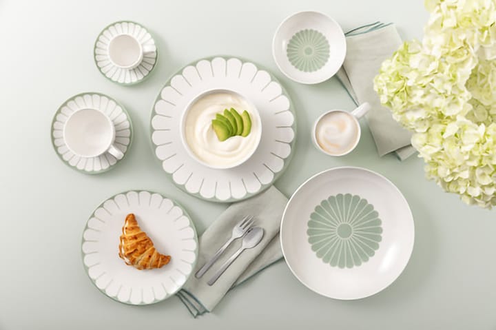 Sous-tasse pour tasse à expresso Fleur Ø11,7 cm, White-green Villeroy & Boch