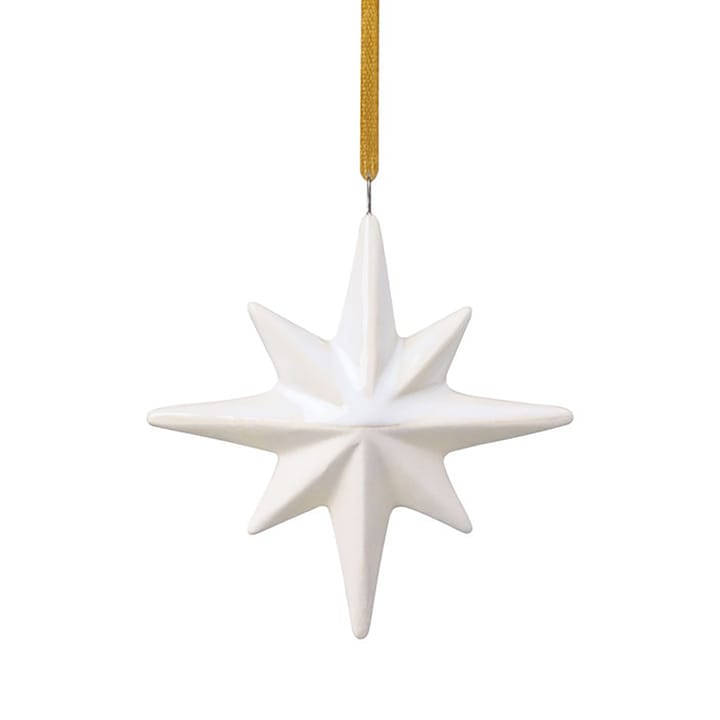 Suspension de sapin de Noël étoile Winter Glow - Blanc-beige - Villeroy & Boch