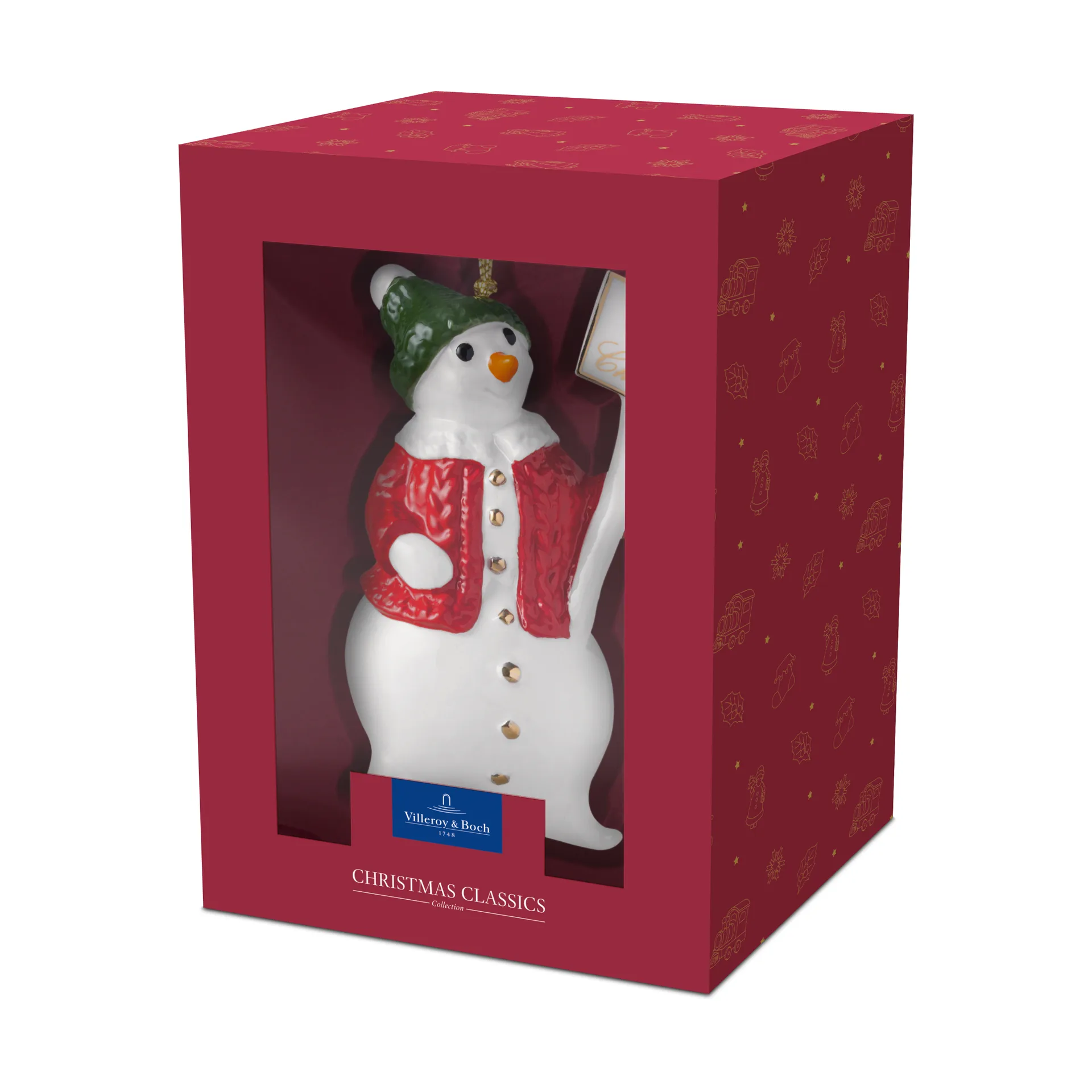 Suspension en bonhomme de neige Christmas Classics, Blanc Villeroy & Boch