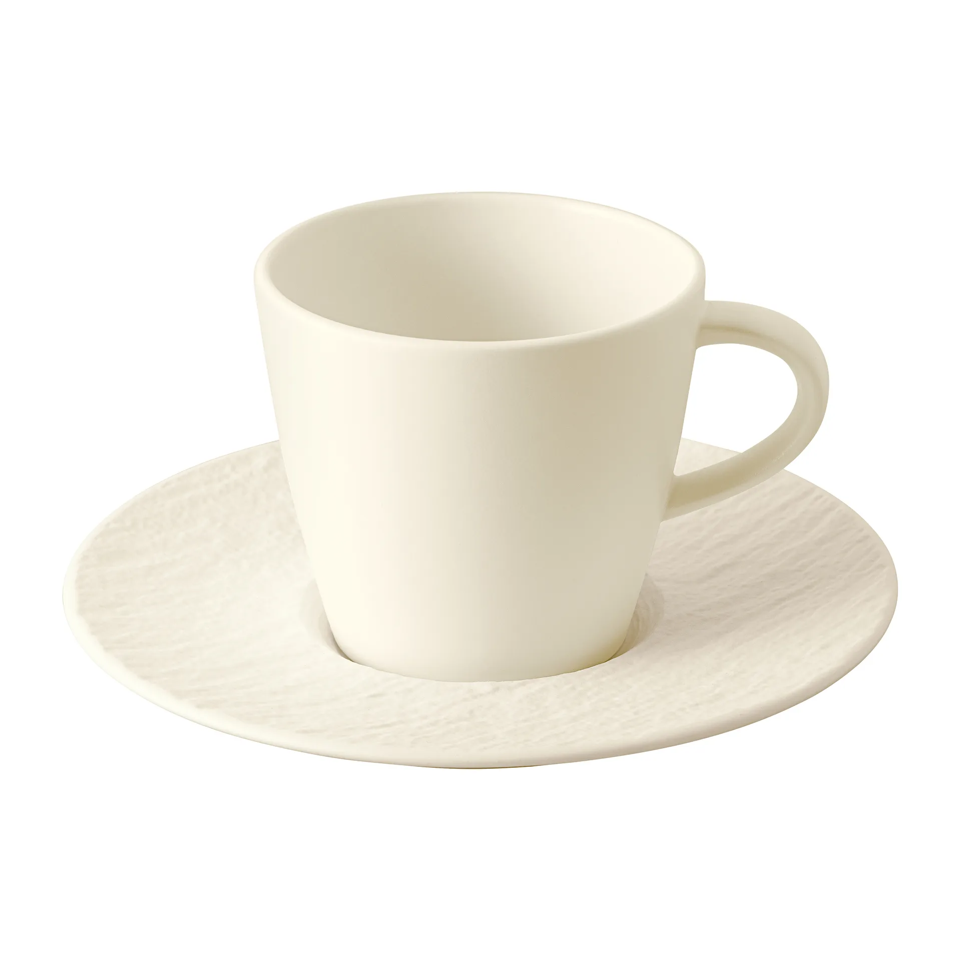 Tasse à café Manufacture Rock 22 cl, Blanc Villeroy & Boch
