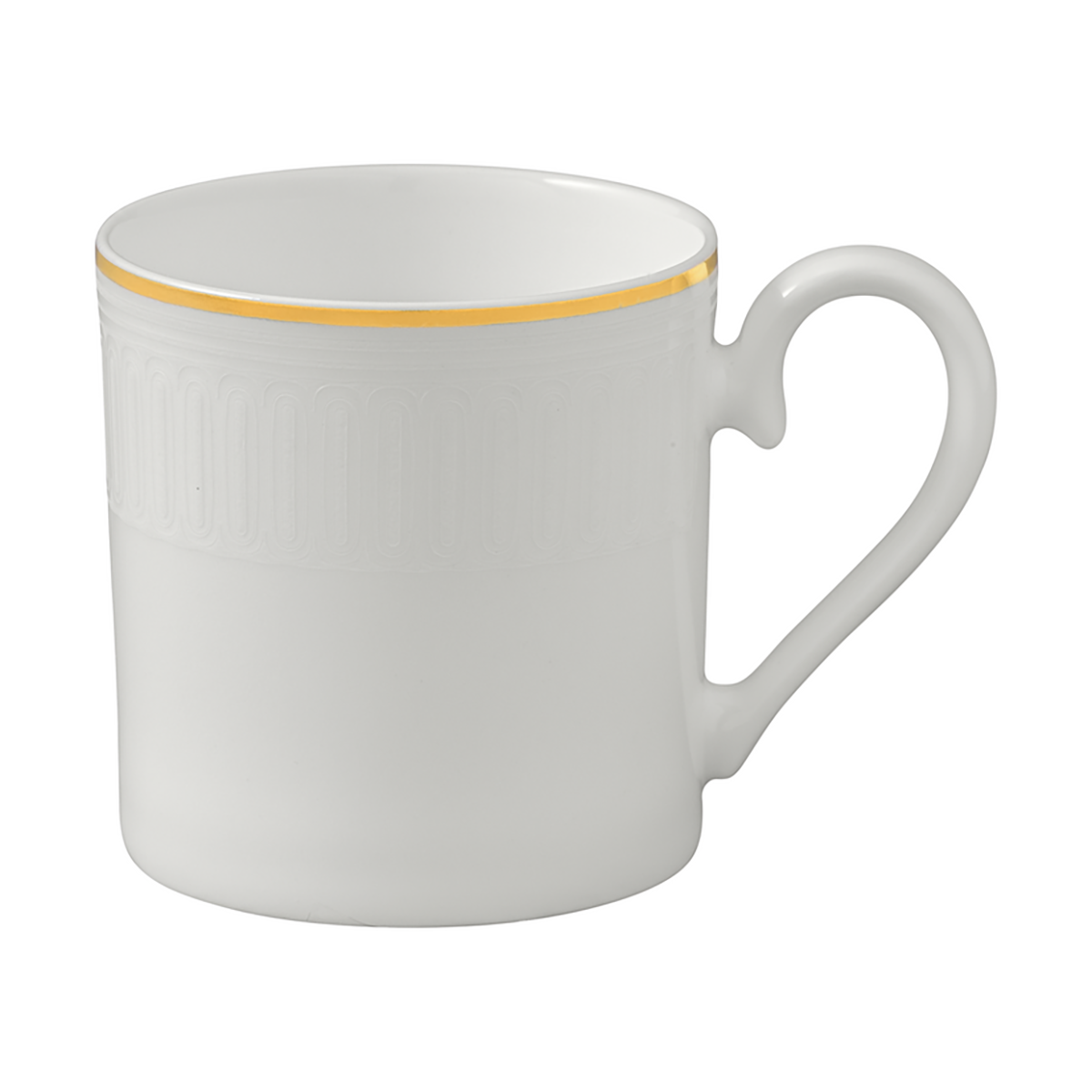 Villeroy & Boch Tasse à espresso Château Septfontaines 6 cl Blanc-or