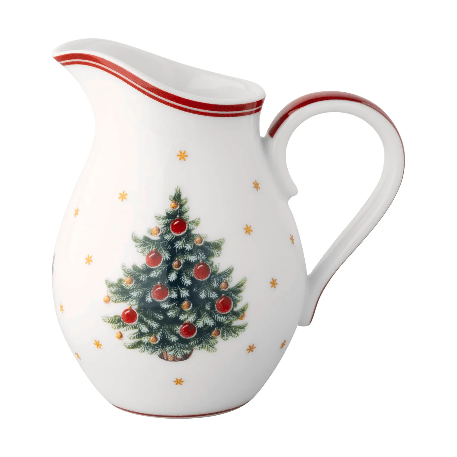 Villeroy & Boch Toy's Delight pichet à lait Blanc-rouge, arbre, 0,22 L