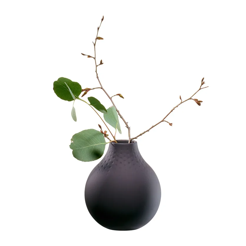 Vase Collier Noir Perle, petit Villeroy & Boch
