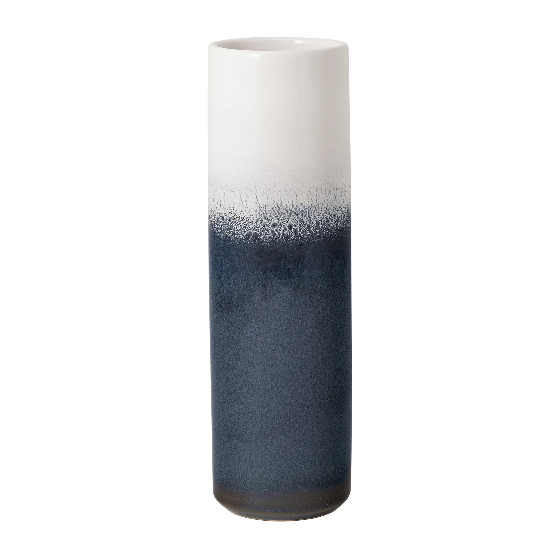 Vase Lave Home cylinder 25 cm, Bleu-blanc Villeroy & Boch