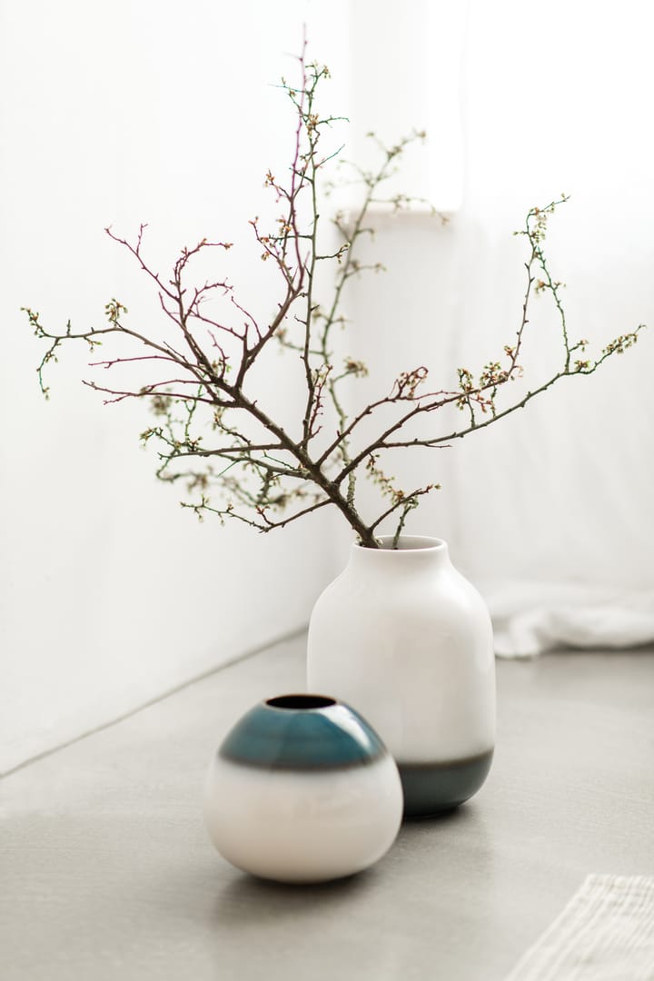 Vase Lave Home shoulder 22 cm, Bleu-blanc Villeroy & Boch