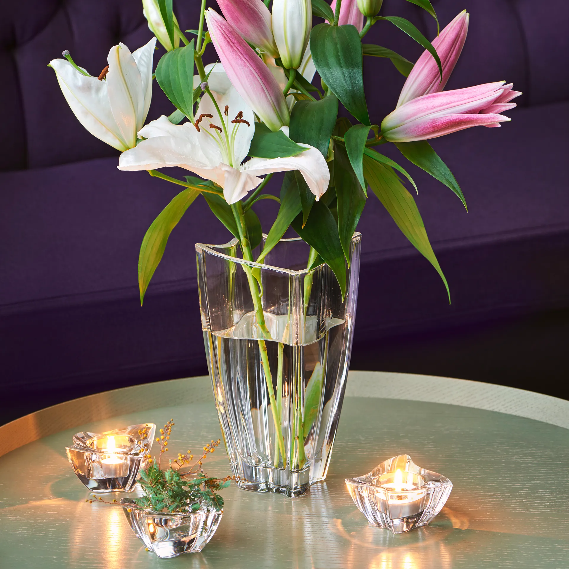 Vase NewWave 12,3cm, Transparent Villeroy & Boch