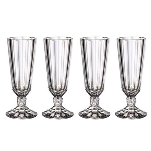 Verre à champagne Opera Lot de 4 - Transparent - Villeroy & Boch