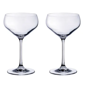 Verre à champagne Purismo coupe lot de 2 - Clair - Villeroy & Boch