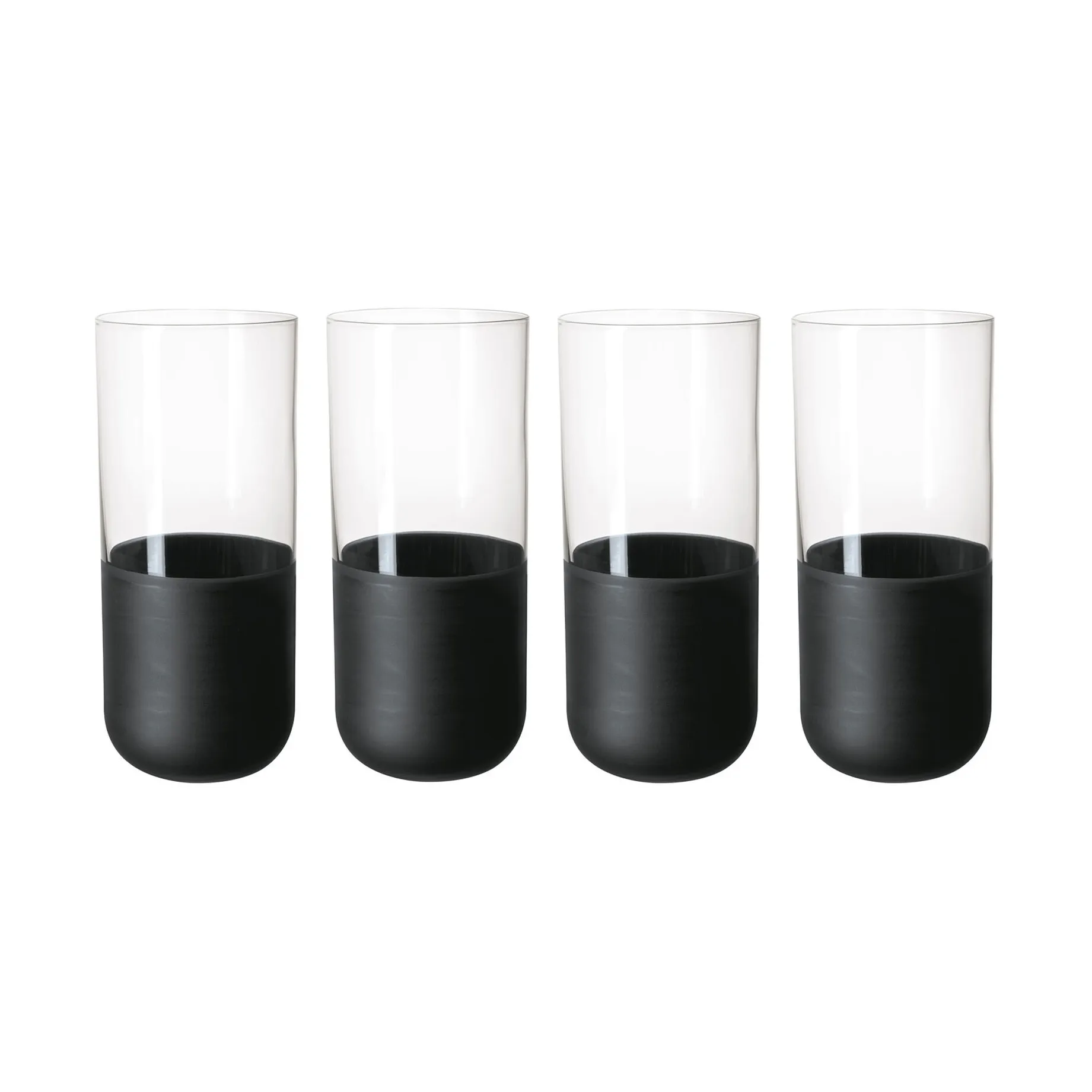 Verre à long drink Manufacture Rock 30 cl, lot de 4, Clear Villeroy & Boch