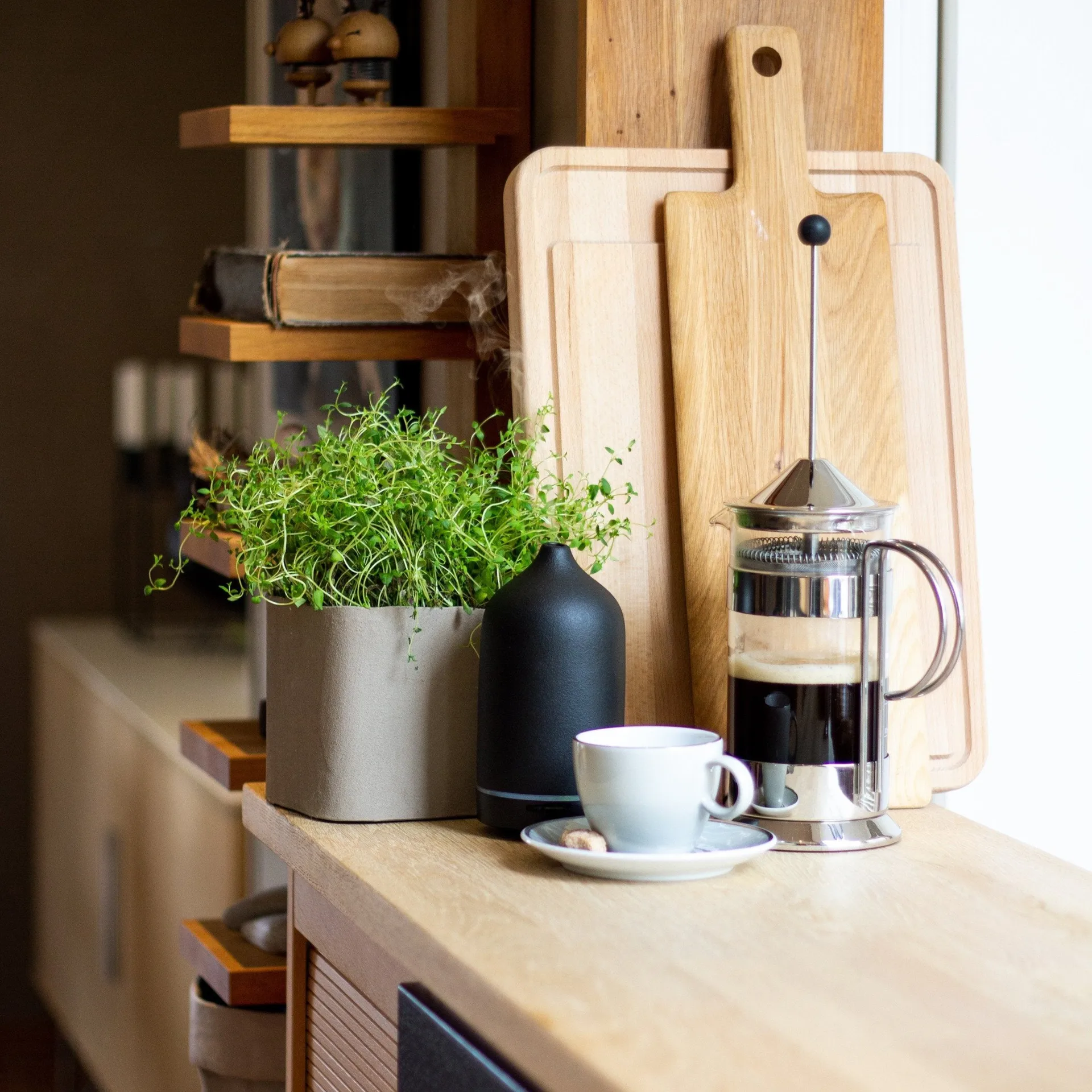 Diffuseur en pierre 10 cl, Noir Volant