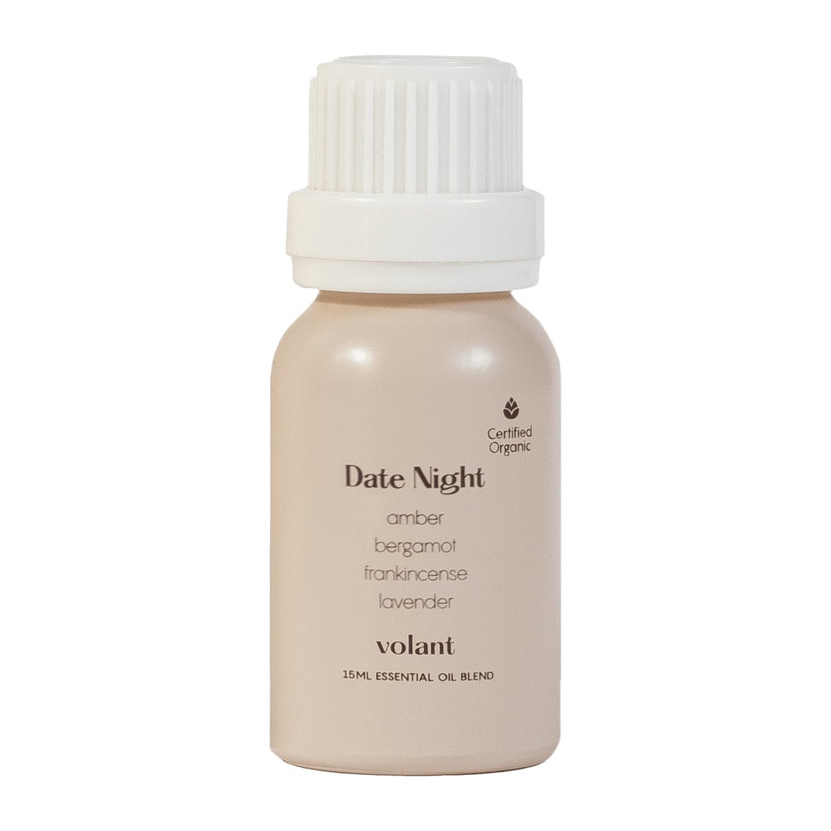 Volant Huile essentielle Date Night 15 ml | Design Scandinave | Bougies parfumées & diffuseurs | Beige
