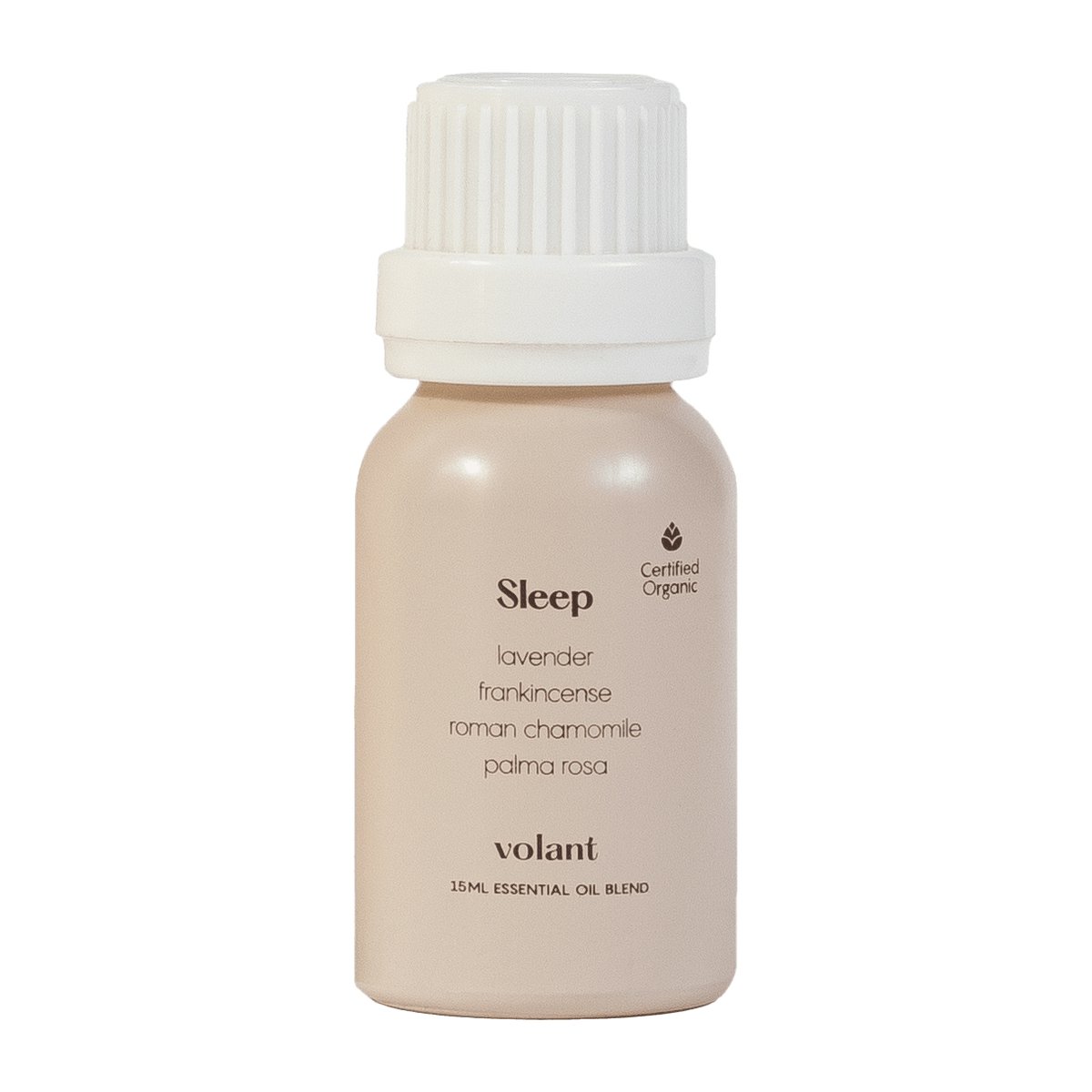 Volant Huile essentielle Sommeil 15 ml | Design Scandinave | Bougies parfumées & diffuseurs | Beige