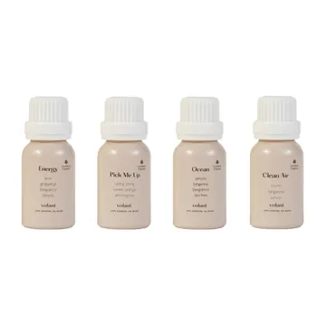 Le set d'huiles essentielles énergisantes - 4 parfums - Volant
