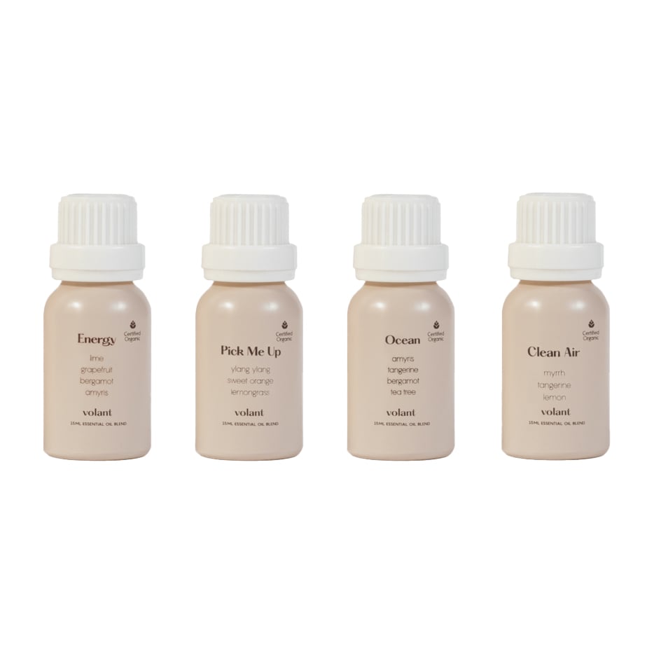 Volant Le set d'huiles essentielles énergisantes 4 parfums