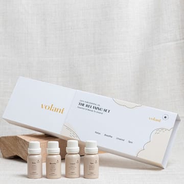 Le set relaxant aux huiles essentielles - 4 parfums - Volant