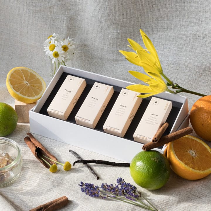 Set d'huiles essentielles Everyday, 4 parfums Volant