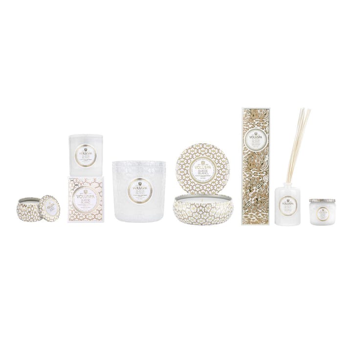 Bâtonnets parfumés Maison Blanc 177 ml, Suede Blanc Voluspa