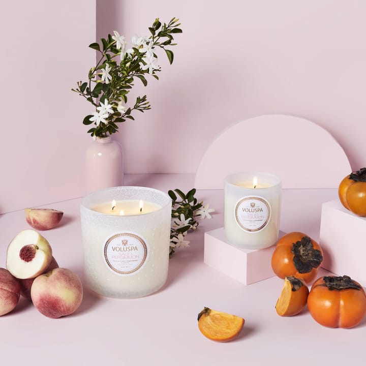 Bougie parfumée Classic Maison Blanc 60 heures, Saijo Persimmon Voluspa