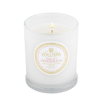 Bougie parfumée Classic Maison Blanc 60 heures - Saijo Persimmon - Voluspa