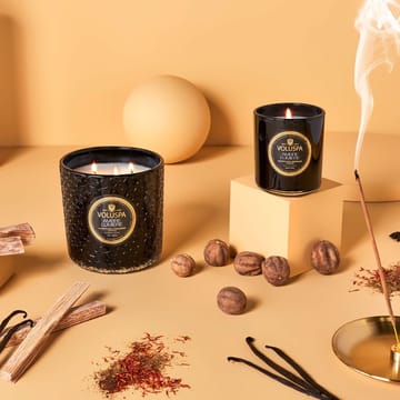 Bougie parfumée Classic Maison Noir 60 heures - Ambre Lumiere - Voluspa