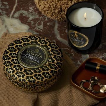 Bougie parfumée Classic Maison Noir 60 heures - Freesia Clementine - Voluspa