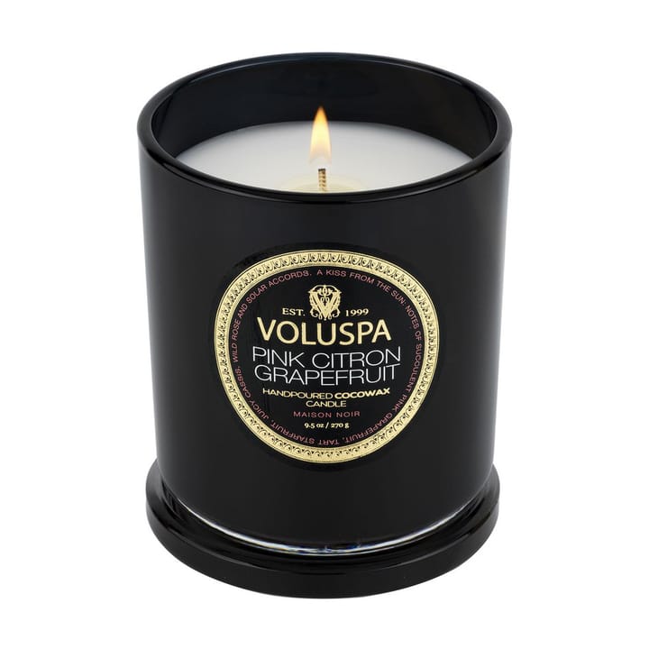 Bougie parfumée Classic Maison Noir 60 heures, Pink Citron Grapefruit Voluspa