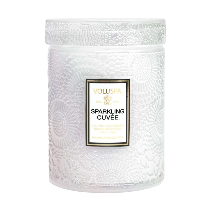 Bougie parfumée Japonica pot en verre 50 heures - Sparkling Cuvée - Voluspa