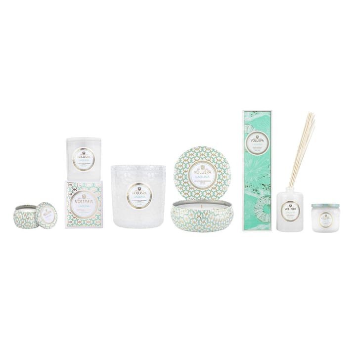 Bougie parfumée Maison Blanc 3-wick Tin 40 heures, Laguna Voluspa