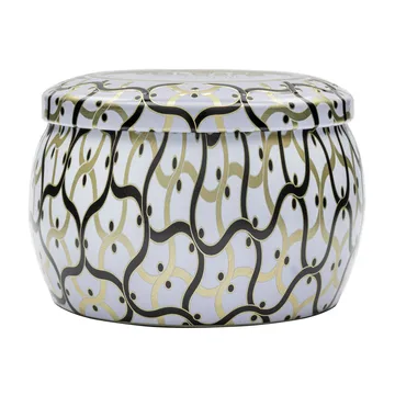 Bougie parfumée Maison Blanc Mini Tin 25 heures - Gardenia Colonia - Voluspa