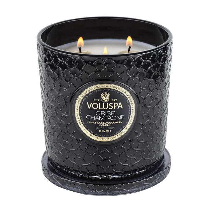 Bougie parfumée Maison Noir Luxe 80 heures de Voluspa 