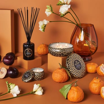 Bougie parfumée Maison Noir Mini Tin 25 heures - Freesia Clementine - Voluspa