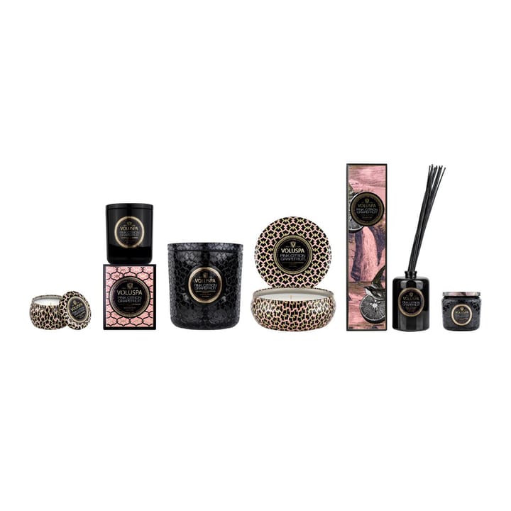 Bougie parfumée Maison Noir Mini Tin 25 heures, Pink Citron Grapefruit Voluspa
