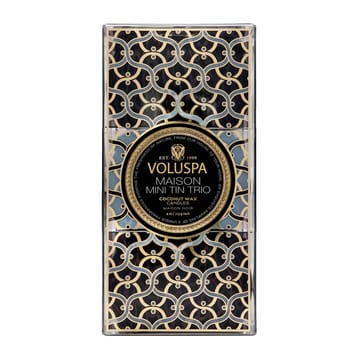 Coffret cadeau Maison Noir Minitin Lot de 3 - 2022 - Voluspa