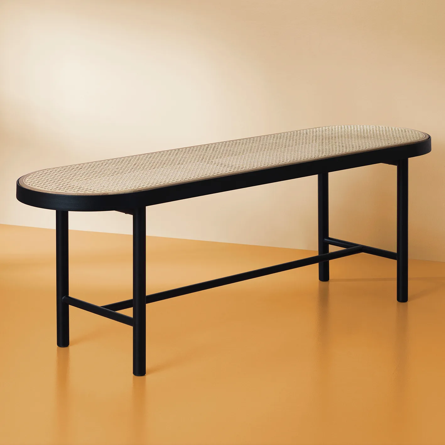 Banc Be My Guest 140 cm, Rotin Warm Nordic