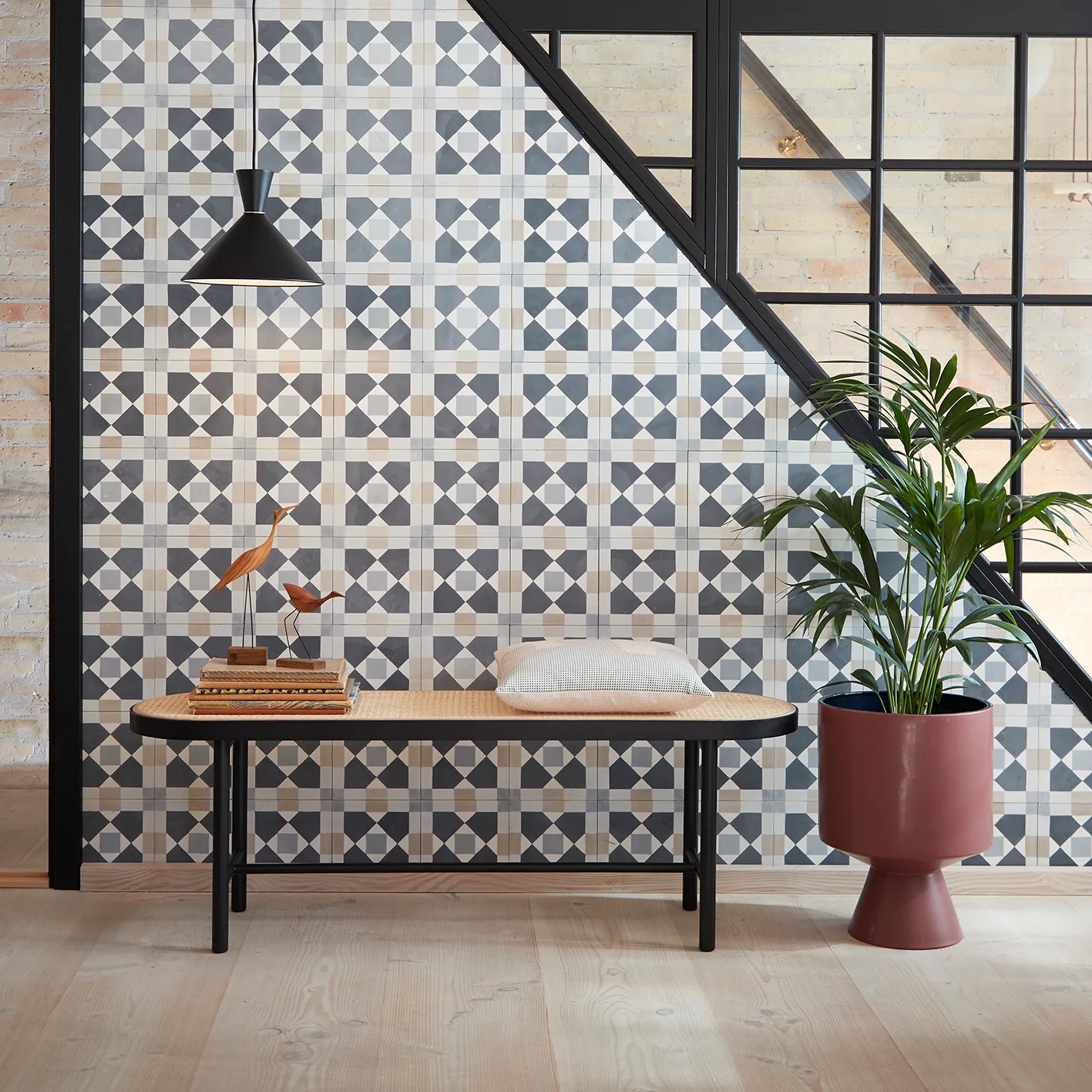 Banc Be My Guest 140 cm, Rotin Warm Nordic