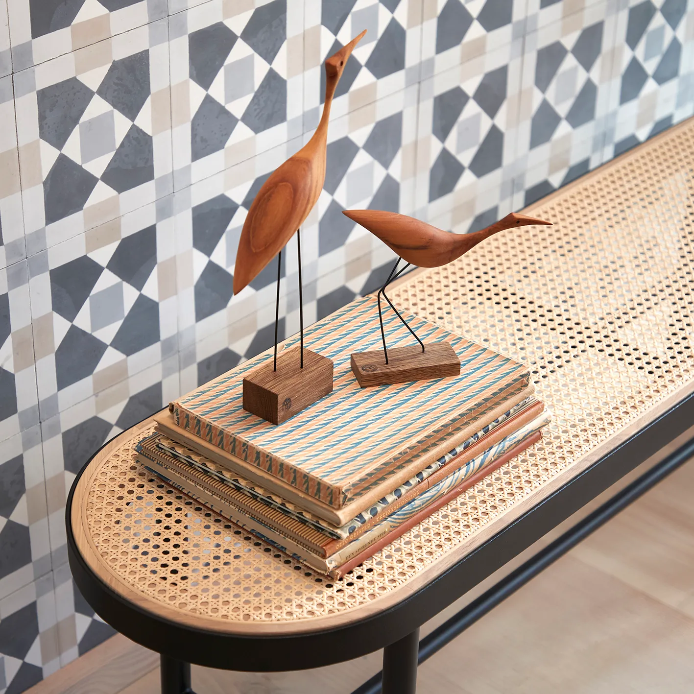 Banc Be My Guest 140 cm, Rotin Warm Nordic