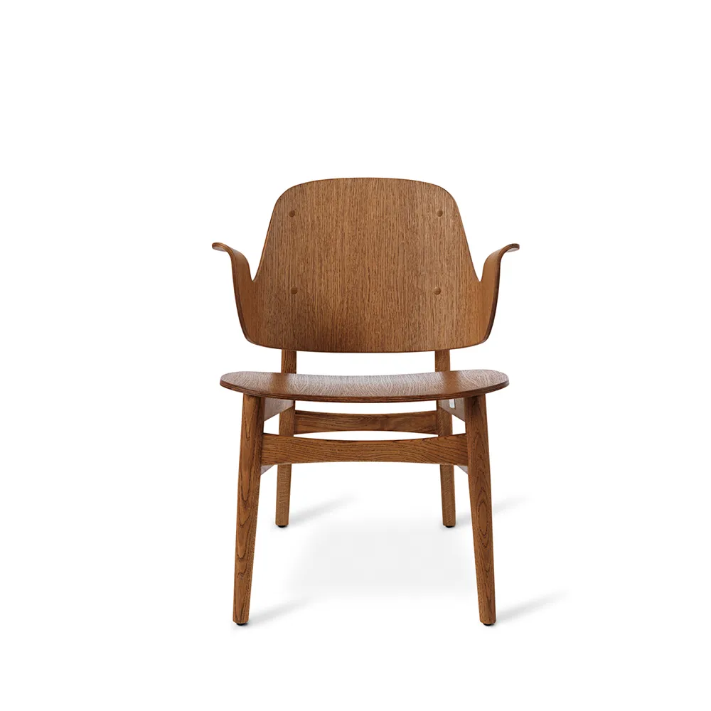 Chaise lounge Gesture, chêne huilé teck Warm Nordic